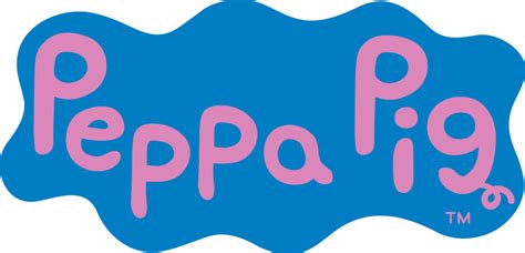 Peppa Pig Logo PNG transparents - StickPNG