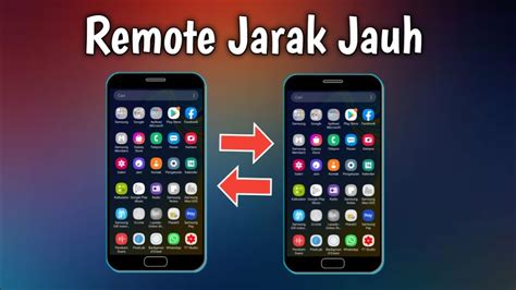 Cara Kontrol Hp Jarak Jauh Dengan Aplikasi Teamviewer 2021 Youtube