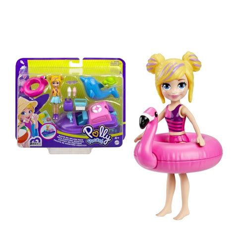 Polly Pocket Aventura Aquática c Lancha 4 GXV26 Mattel Submarino