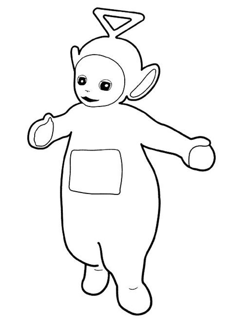 Teletubbies Cartoons Free Printable Coloring Pages