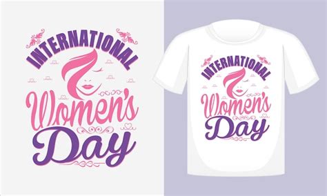 Premium Vector International Womens Day T Shirt