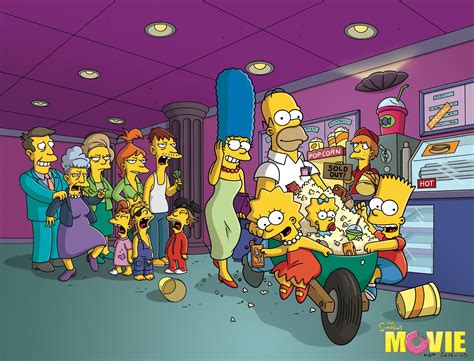 Image Promo Filme Simpsons Wikisimpsons
