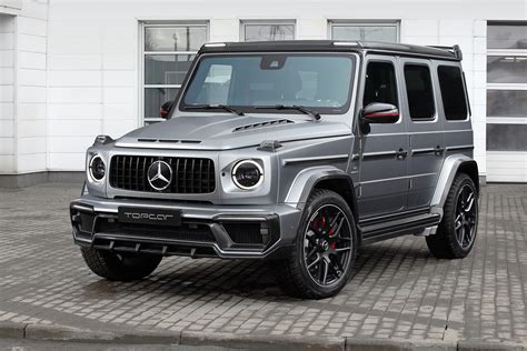 Silver Mercedes Amg G63 With Topcar Carbon Is Classy Autoevolution