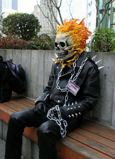 Ghost Rider Cosplay Disfraces De Halloween Parejas Disfraces De