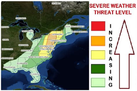 Severe Weather Outbreak Likely Monday In Northeast Mid Atlantic