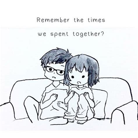 Love Long Distance Relationship Anime Couple Long Distance