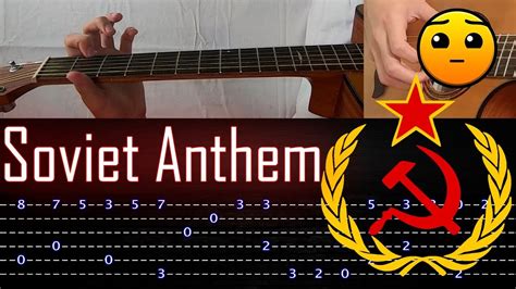 How To Play Soviet Anthem Guitar Tutorial Tabs Fingerstyle Chords