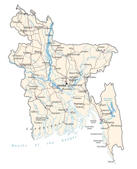 Bangladesh Map - GIS Geography png image