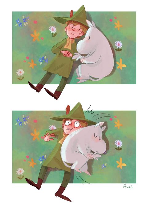 Cute But Heavy Avril Circus Snufkin And Little My Snufkin And Moomin