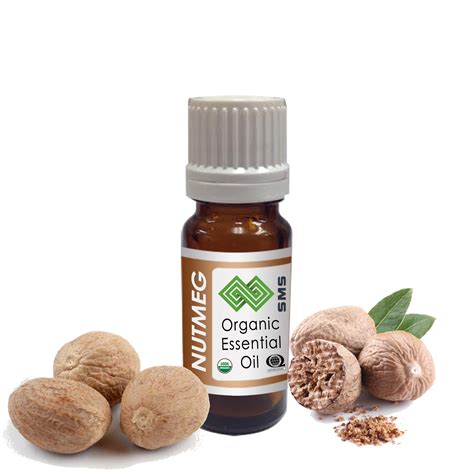 Nutmeg Essential Oil Organic - SMSOrganics, Pure Essential Oils ...