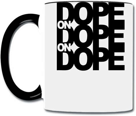 Teesgames Dope On Dope On Dope Coffee And Tea Mug Very