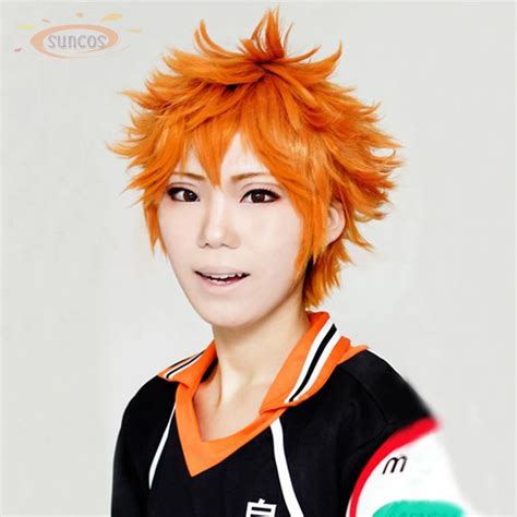 Haikyuu Hinata Shoyo Cosplay Wig Wigs In Boys Costume Accessories