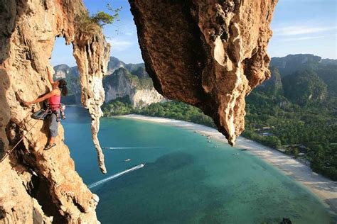 2023 Rock Climbing At Railay Beach Krabi Wphotos