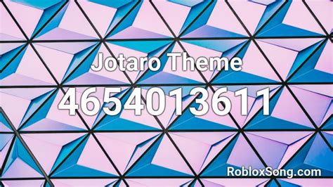 Hftf Jotaros Theme Arcade Roblox Id Roblox Music Codes