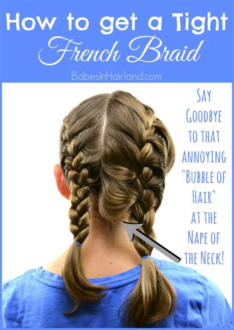 Check spelling or type a new query. How to Get a Tight French Braid from BabesInHairland.com #frenchbraid #hairtips #hairhack # ...