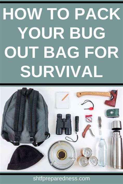 How To Pack Your Bug Out Bag For Survival Bug Out Bag Survival