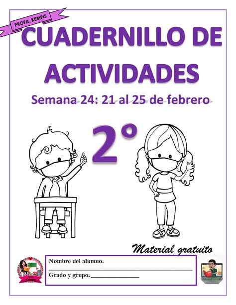 2° S24 Cuadernillo De Actividades Profa Kempis Material Gratuito