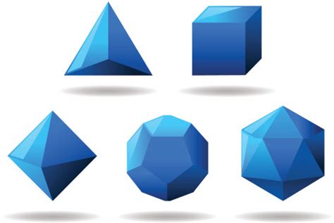Free Platonic Solids Clipart In Ai Svg Eps Or Psd