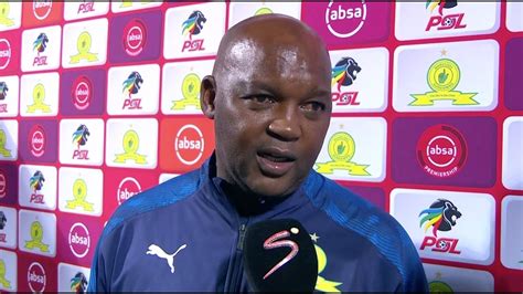 Pitso mosimane (born 26 july 1964, kagiso) is a south african football former player and coach and former manager of the south africa national football team. Absa Premiership 2019/20 | Pitso Mosimane | Interview - YouTube