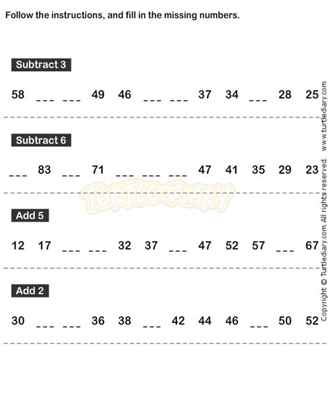Match numbers to number names grade/level: Number Sequence Worksheet 16 - math Worksheets - grade-1 ...