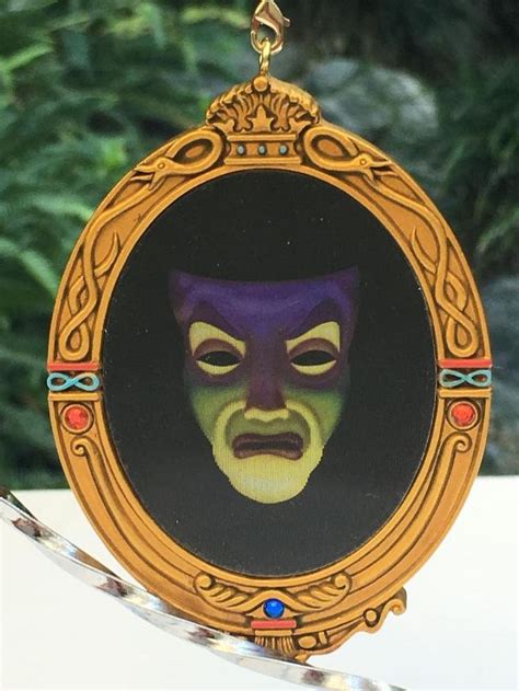Disney Parks Snow White Evil Queen Magic Mirror Lenticular Holographic