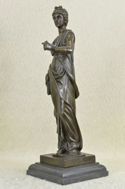 CLASSIC VICTORIAN STYLE Nude Woman Lady Female Solid Bronze Sculpture Sale