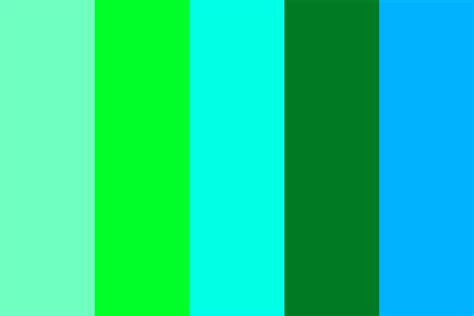 Bluestealsgreens Color Palette