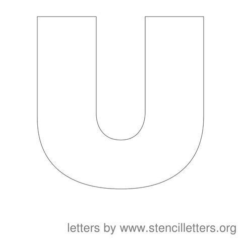 Free Printable Big Large Letter Stencils Artofit