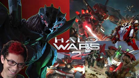 Halo Wars 2 Playing As The Hunter Leader Colony Youtube