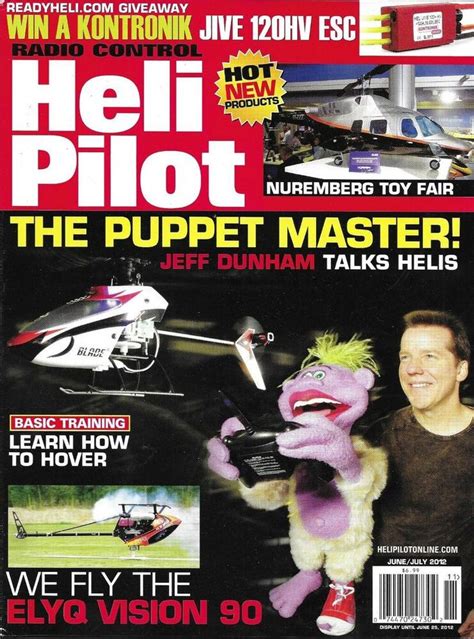 Radio Control Heli Pilot Magazine Jeff Dunham Hover Basic Training