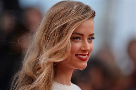amber heard has world s most beautiful face according to scientific theory mirror online