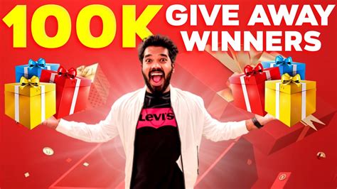 Lucky Winners In 100k GIVEAWAY Ravinders Lifestyle Giveaway