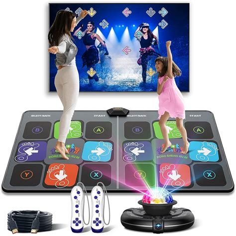 FWFX Dance Mat Games for TV - Wireless Musical Electronic Dance Mats