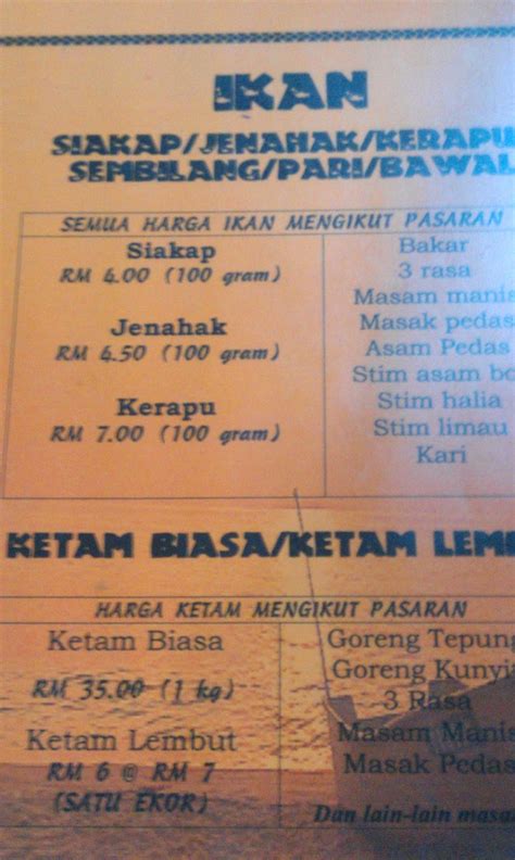 Si jimjim yang cerewet tu pun habis dia hirup sup sayur dia. Ketam Lembut di Kuala Gula, Taiping | Coretan Anuar