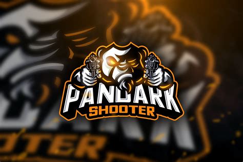 Pandark Shooter Mascot Logo By Aqr Studio On Dribbble