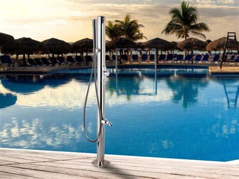 Outdoor Pool Shower Outdoor Showers Practical And Exotic