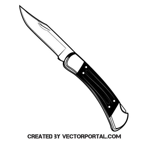Pocket Knife Vector Image Knife Tattoo Knife Drawing Pocket Knife