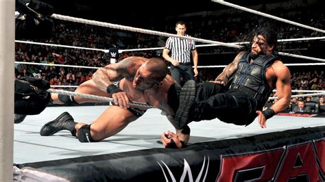 Roman Reigns Vs Randy Orton Photos Wwe
