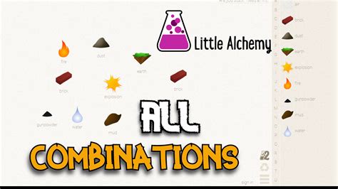 Little Alchemy All Combinations