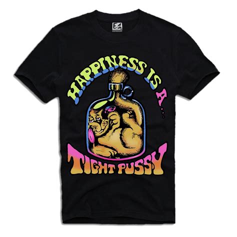 Happiness Is A Tight Pussy T Shirt Funny Porn Star Lady Killer Etsy