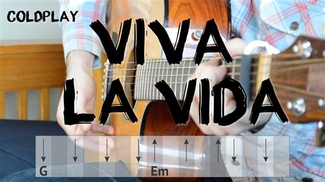 Viva La Vida Guitar Tutorial 4 Chord Song On Guitar Coldplay