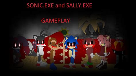 Sonic Exe And Sally Exe Youtube