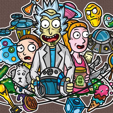 Rick And Morty Contestdesign 2 By Javviz On Deviantart