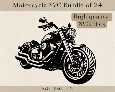 Motorcycle Svg Motorcycle Svg Bundle Motorcycle Clipart Motorcycle