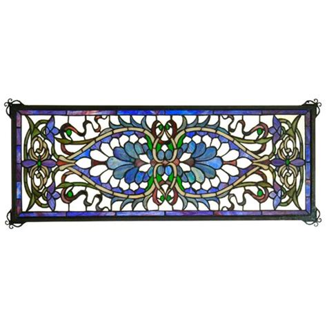 Mclean, virginia pamela joyce wright, owner and designer call: Meyda Tiffany Victorian Antoinette Transom Stained Glass ...