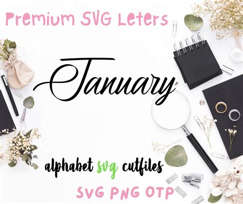January Font Display Font Serif Font Signature Font Logo Etsy