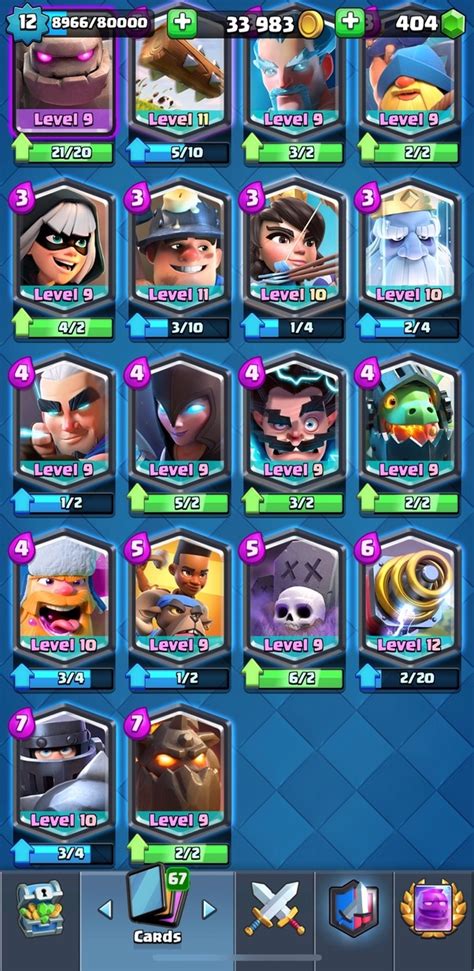 Clash Royale All Cards Images - How many Legendary cards do you have on Clash Royale? - Quora