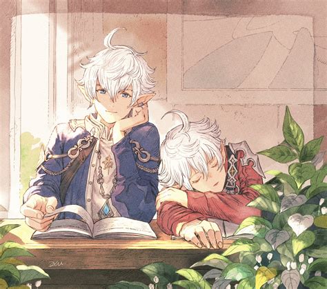Alisaie Leveilleur And Alphinaud Leveilleur Final Fantasy And 1 More