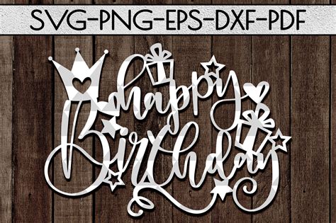 Download Free Birthday Svg Cards Background Free Birthday Svg Cut Files