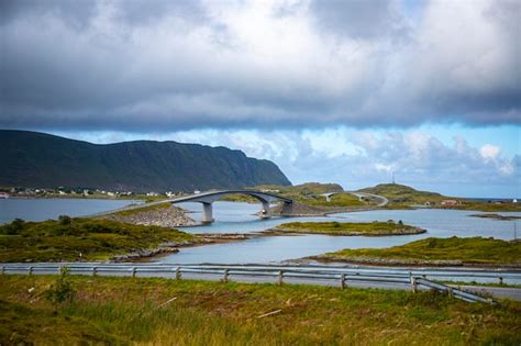 Premium Photo View Of The Famous Fredvang Bridges On Lofoten Island